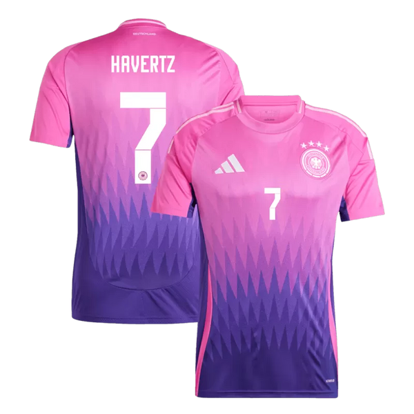 HAVERTZ #7 Germany Away Soccer Jersey EURO 2024