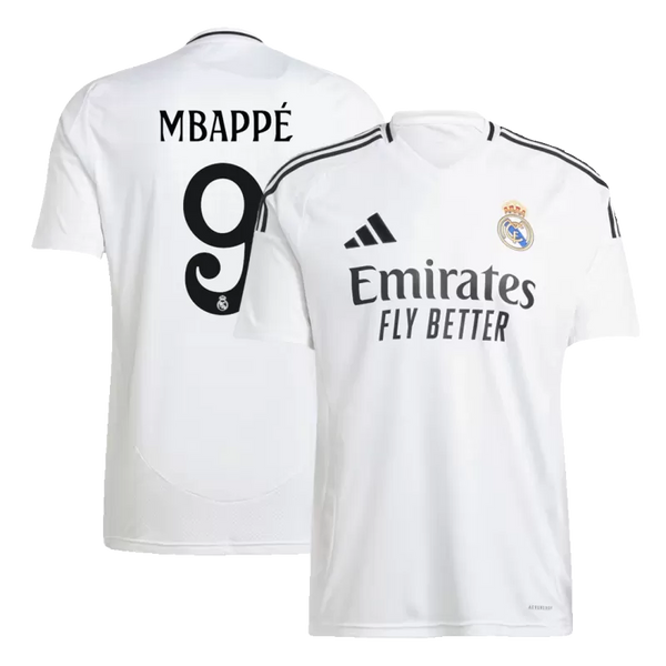 MBAPPÉ #9 Real Madrid Home Soccer Jersey 2024/25