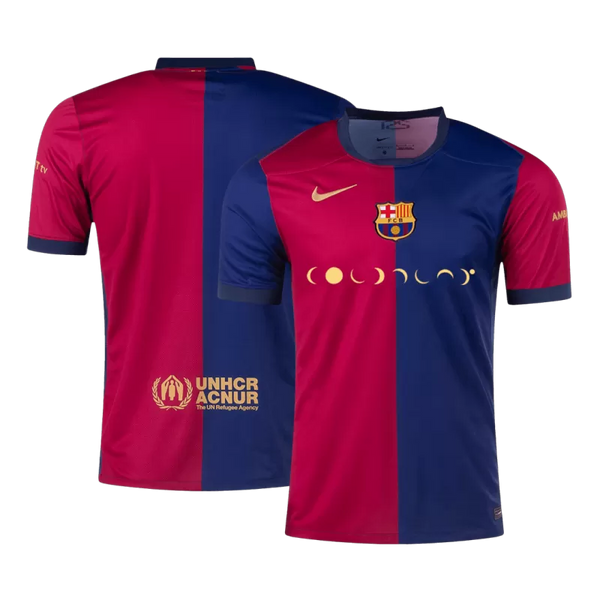 Barcelona Home Soccer Jersey 2024/25 - COLDPLAY