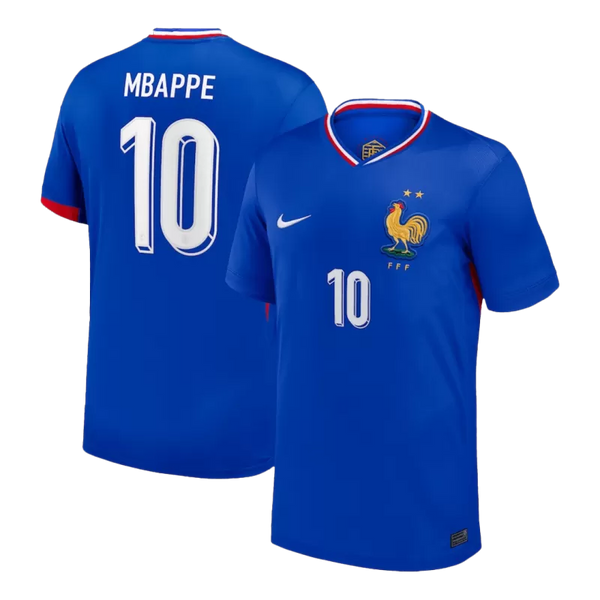 MBAPPE #10 France Home Soccer Jersey EURO 2024