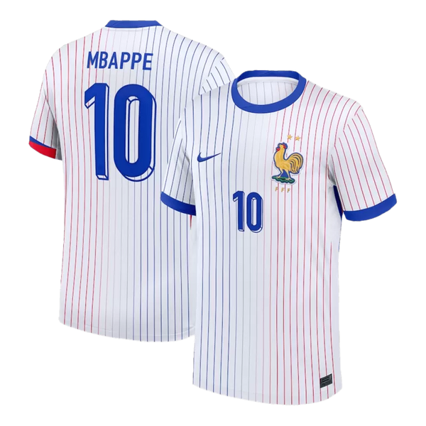 MBAPPE #10 France Away Soccer Jersey EURO 2024