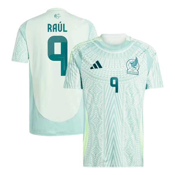 RAÚL #9 Mexico Away Soccer Jersey Copa America 2024