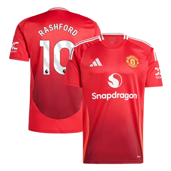 RASHFORD #10 Manchester United Home Soccer Jersey 2024/25