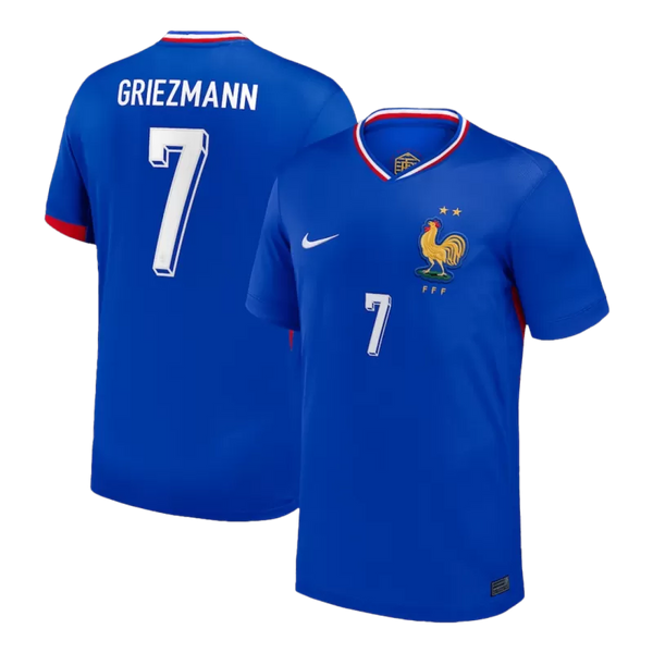 GRIEZMANN #7 France Home Soccer Jersey EURO 2024