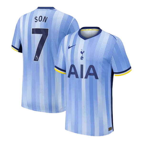 SON #7 Tottenham Hotspur Away Authentic Soccer Jersey 2024/25