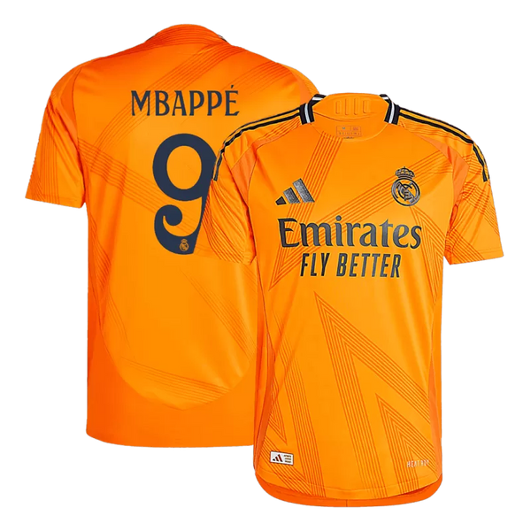 MBAPPÉ #9 Real Madrid Away Authentic Soccer Jersey 2024/25